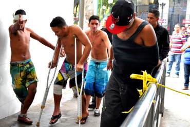 ¡ESTE ES EL COLMO! Con armas de guerra delincuentes rescataron a dos detenidos de su celda