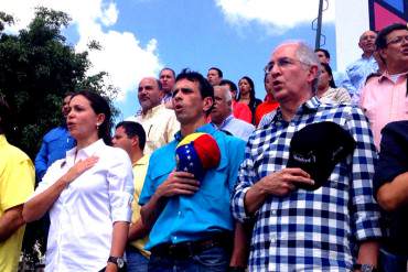 ¡UNIDAD O NADA! Instan a la MUD a «acoger gestos de Leopoldo y Capriles y reimpulsarse»