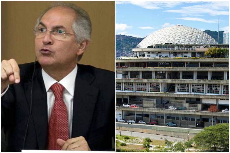 Ledezma trasladado al helicoide