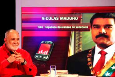 ¡A DIOSDI NO LE GUSTA ESO! Maduro se derrite con Mario Silva: «Me emociona mucho verte»