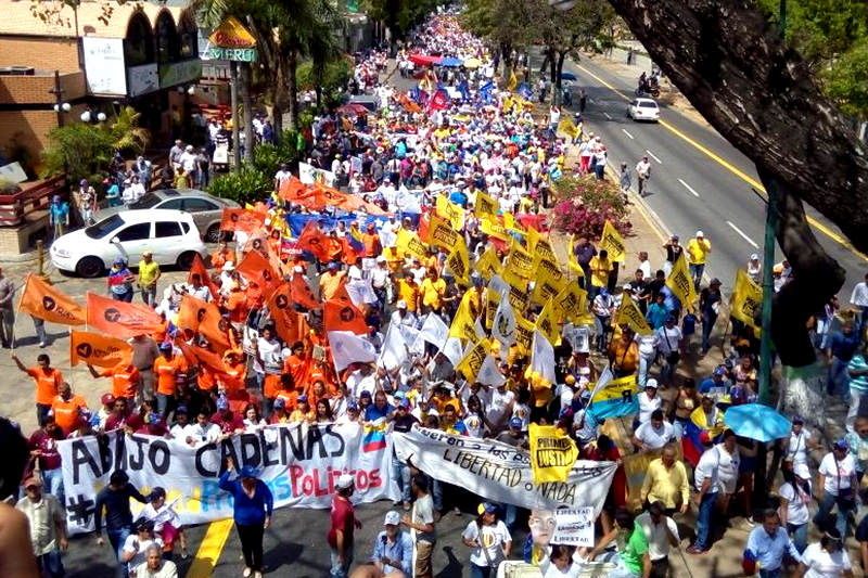 Marcha-en-Barquisimeto