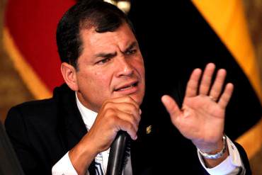 ¡EL LIBRETO CUBANO! Correa: Gobierno de Venezuela enfrenta guerra económica y mediática
