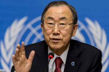¡LO ÚLTIMO! Ban Ki-moon pide diálogo en Venezuela, apegado a Constitución y estado de derecho