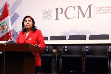 Ministra de Perú: «No es buena señal que todo el que critique a Maduro termine tras las rejas»