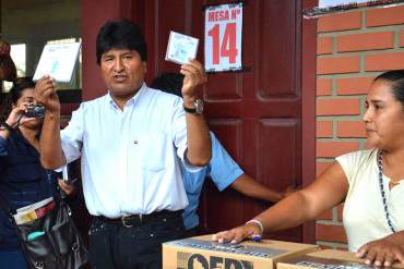 ¡DURO GOLPE! Evo Morales pierde en principales ciudades de Bolivia en elecciones municipales