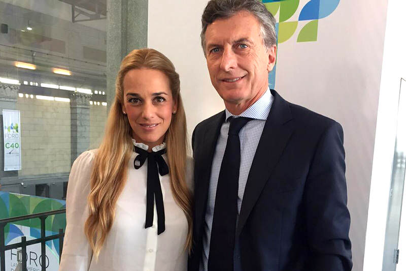 Mauricio-Macri-Lilian-Tintori-Alcalde-Buenos-Aires