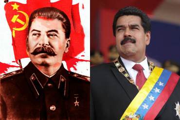 ¡CARADURA! Maduro: «Yo a veces me veo en el espejo y me parezco a Stalin» (+Video)