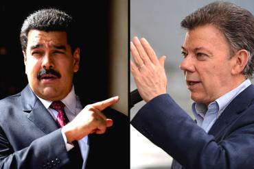 ¡DISCO RAYADO! Maduro carga contra Santos y lo acusa de dirigir las mafias del efectivo en la frontera