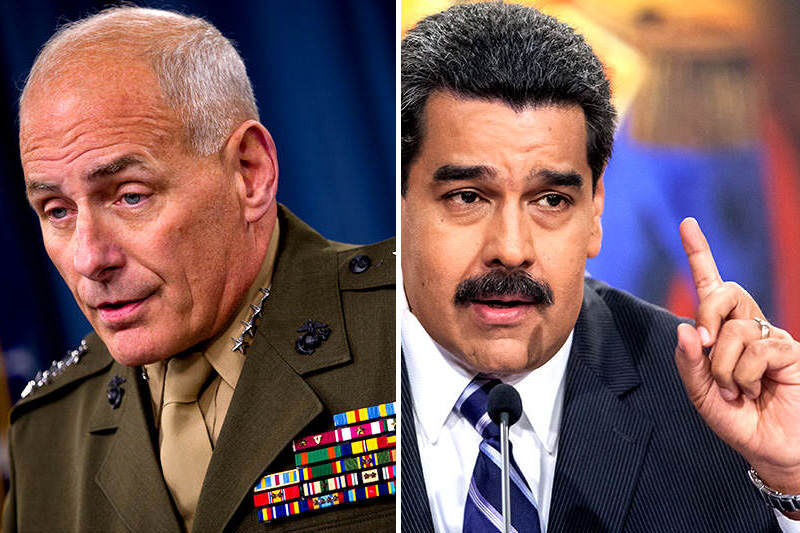 Nicolas Maduro responde al general del Pentágono Jonh Kelly EEUU 