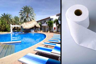 ¡ESTE ES EL COLMO! Piden en hoteles «racionar con conciencia» el uso del papel higiénico (+Foto)