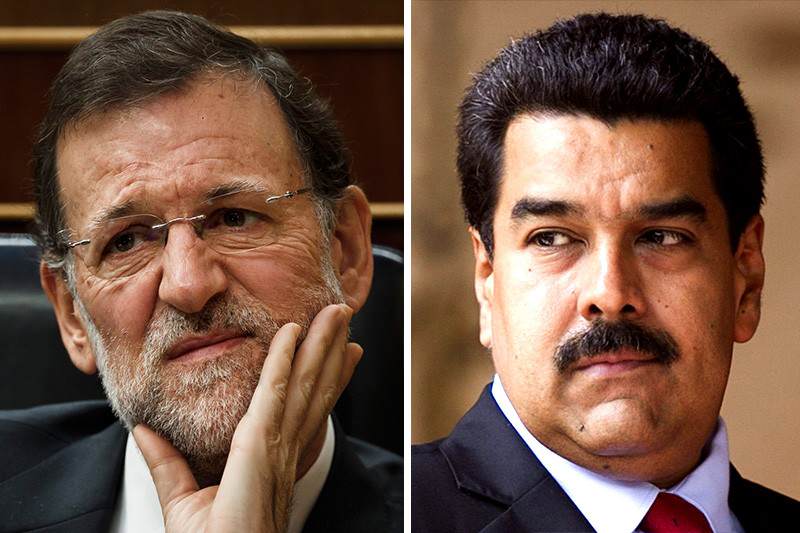 Mariano-Rajoy-Vs-Nicolas-Maduro-España