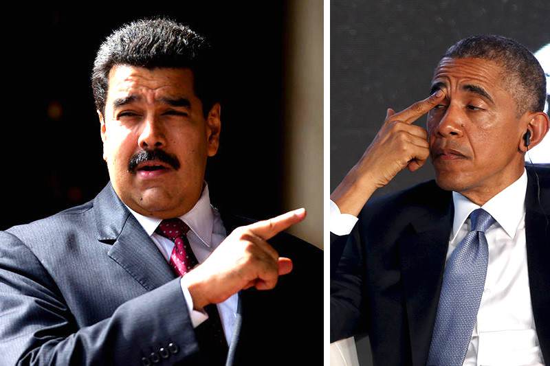 ¡UN POCO DESUBICADO! Maduro sobre Barack Obama: «Está obsesionado conmigo»