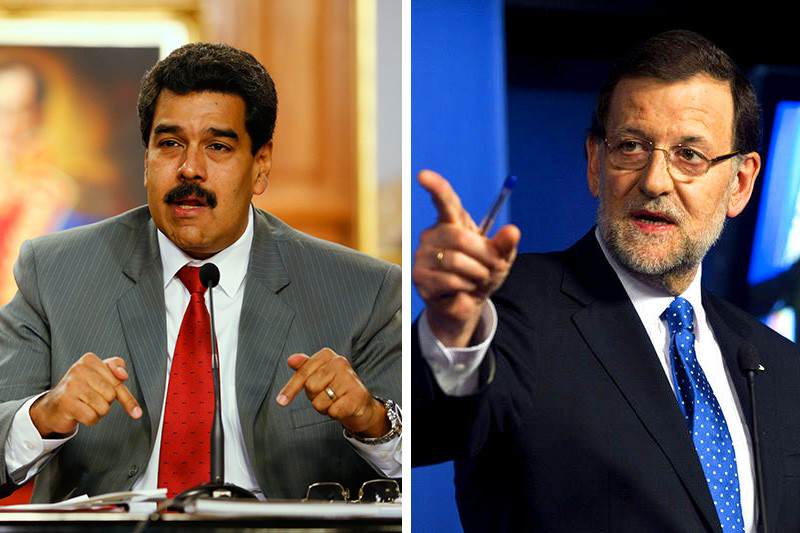 Nicolas-Maduro-Vs.-Mariano-Rajoy