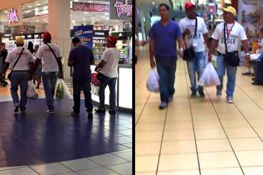 ¡MIENTRAS NOS QUITAN EL CUPO…! Chavistas llevados a la Cumbre se fueron «de shopping»