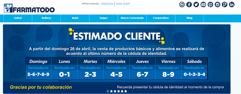 farmatodo venta por cedula