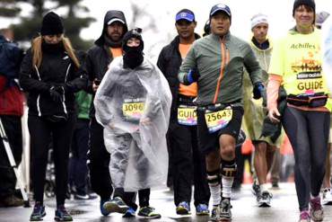 ¡ORGULLO NACIONAL! Maickel Melamed, con distrofia muscular, completó Maratón de Boston