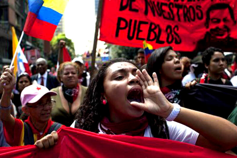 protesta-chavistas