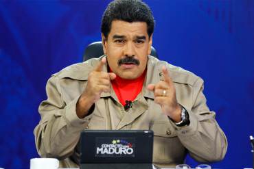 ¡EL INCAPAZ SE LAVA LAS MANOS! Maduro culpa a la derecha por grave delincuencia en el país