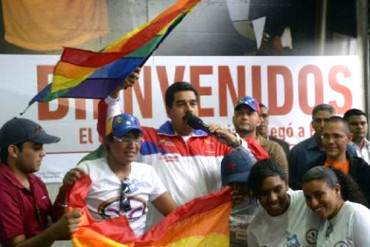 ¡OCULTANDO SU CLARA HOMOFOBIA! Maduro postulará a candidatos homosexuales a la AN