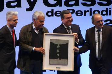 ¡GRANDE! Felipe González recibe premio Ortega y Gasset en nombre de Teodoro Petkoff (+Fotos)