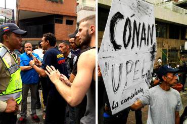 ¡BASTA YA! Protesta frente al Ministerio de Interior y Justicia por asesinato de Conan Quintana