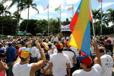 ¡EMOCIONADOS! Diáspora venezolana prepara caravana a Miami para encuentro con Guaidó