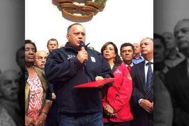 Diputados del Psuv sobre acusación a Cabello: Es una patraña, Diosdado es «héroe de la patria»