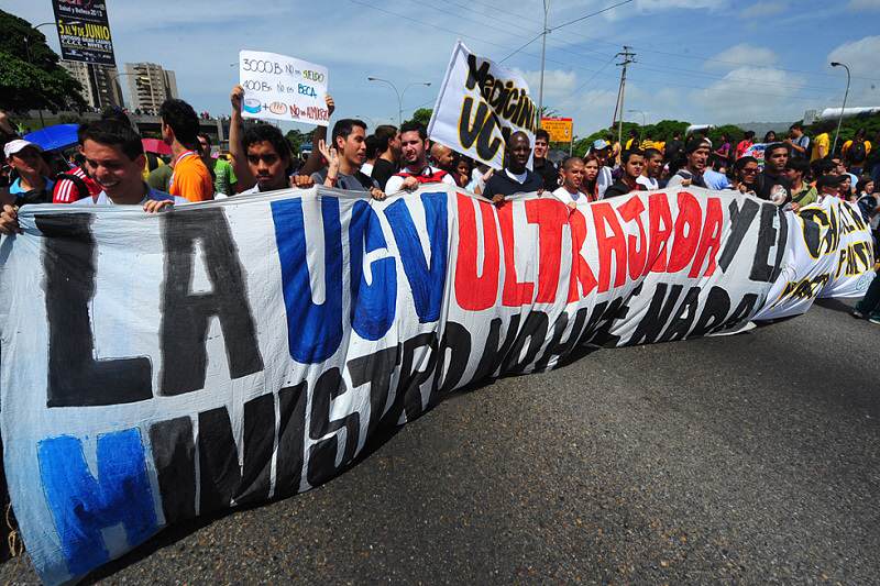 protesta ucv fapuv