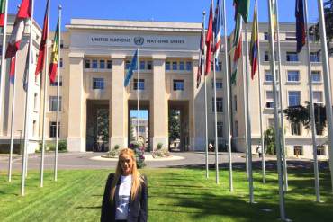 ¡DESNUDA AL RÉGIMEN ANTE EL MUNDO! Tintori pide libertad de presos políticos ante la ONU