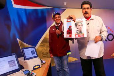 ¡CARA ‘E TABLA! Así es como Maduro usa el canal del Estado para promover elección del PSUV