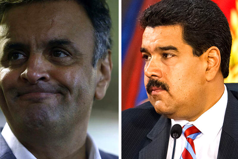 maduro-vs-aecio-neves-brasil