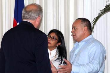 ¡ÚLTIMA HORA! Diosdado Cabello se reunió con funcionarios estadounidenses en Haití (+Fotos)