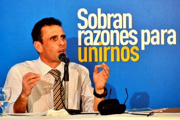 ¡LO QUE NOS VIENE! Capriles advierte sobre distribución de alimentos «con criterio político»