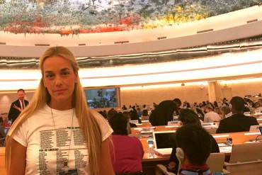 ¡ASÍ SE DESNUDA AL RÉGIMEN! La contundente intervención de Lilian Tintori ante la ONU (+Video)