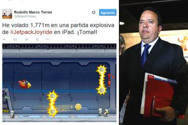 ¿AH? El país hecho pedazos mientras el ministro de Economía «suma puntos» en Jetpack Joyride