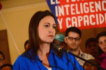 ¡MOLESTOS! Comité Político de la MUD exige a María Corina Machado que cese los ataques y se “defina”