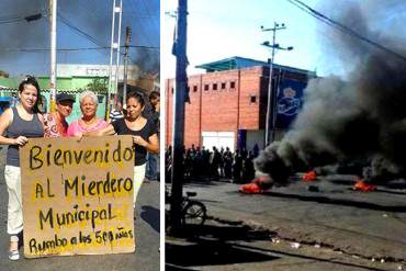 ¡SE PRENDE LA CALLE! Habitantes en Cumaná protestaron por situación de cloacas