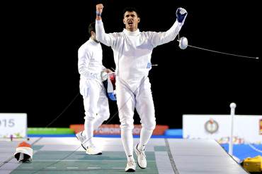 ¡GRAN ORGULLO NACIONAL! Rubén Limardo ganó la cuarta medalla de ORO de Venezuela