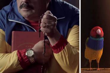 ¡PAYASO ANTE EL MUNDO! Polémico comercial chileno se burla de Maduro y su pajarito (+Video)