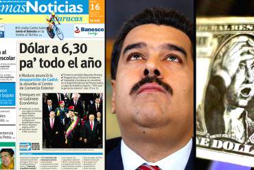 ¡MADURO CUMPLIÓ! Hace dos años prometió el dólar a 6,30 y efectivamente cumplió: Bs. 630