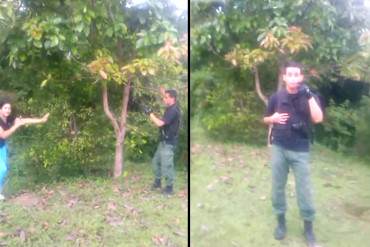 ¡ABERRANTE! Así es como colectivos y Guardias Nacionales invadieron finca por la fuerza