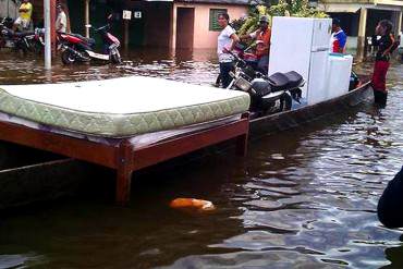 ¡ES URGENTE! Exigen declarar «estado de emergencia» en Guasdualito por fuertes inundaciones