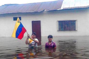 ¡MUEVE EL ALMA! La imagen de las inundaciones en el país que impactó las redes sociales