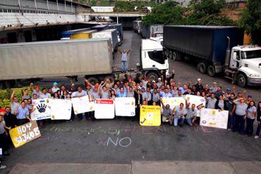 ¡VENEZUELA CON ELLOS! Trabajadores de Empresas Polar se movilizan contra la expropiación