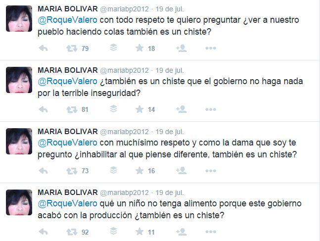 tuits maria bolivar