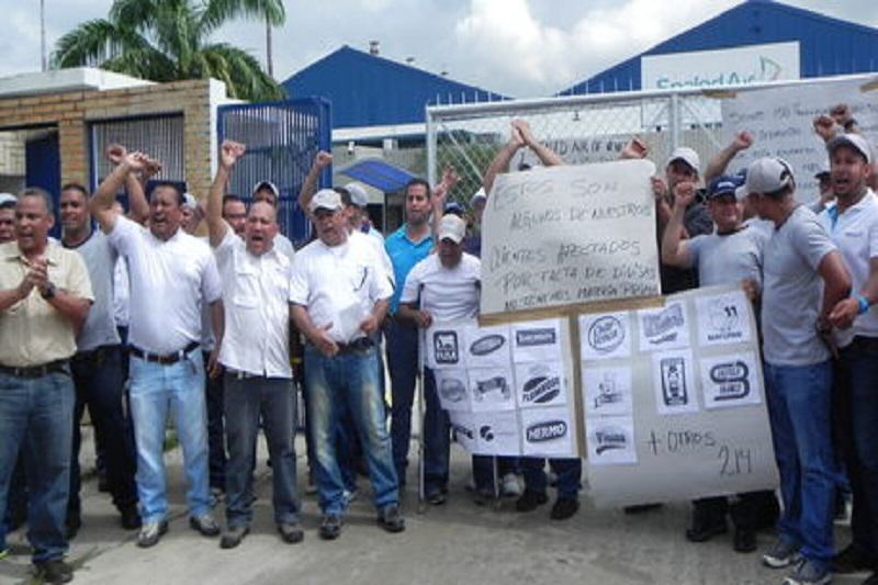 Trabajadores sealed air venezuela