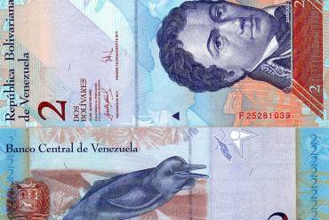 ¡SE DESANGRA LA ECONOMÍA! Producir un billete de 2 bolívares le cuesta al Estado 40 bolívares