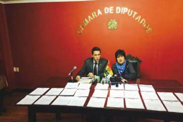 ¡APOYO TOTAL! Diputados bolivianos piden a la CIDH medidas cautelares a favor de María Corina