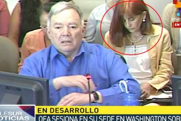 ¡UN GRAN PATÁN! Roy Chaderton llama incompetente a su asistente en vivo en la OEA  (+ Video)