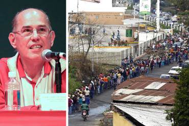 ¡GRAN CARA ‘E TABLA! Dugarte: «No hay desabastecimiento, la cola la hacen los revendedores»